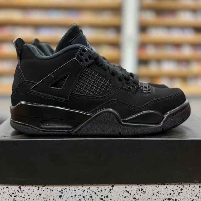 Jordan 4 Retro Black Cat (2020) (GS) - Preowned
