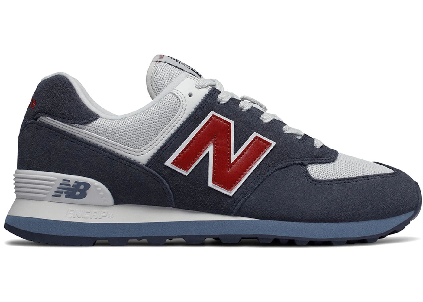 New Balance 574 Classic Core Plus Navy Red
