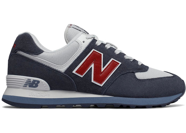 New Balance 574 Classic Core Plus Navy Red