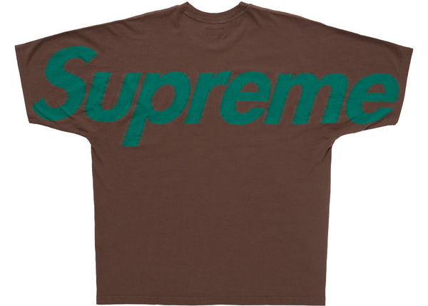 Supreme Intarsia S/S Tee (SS25) (Brown)