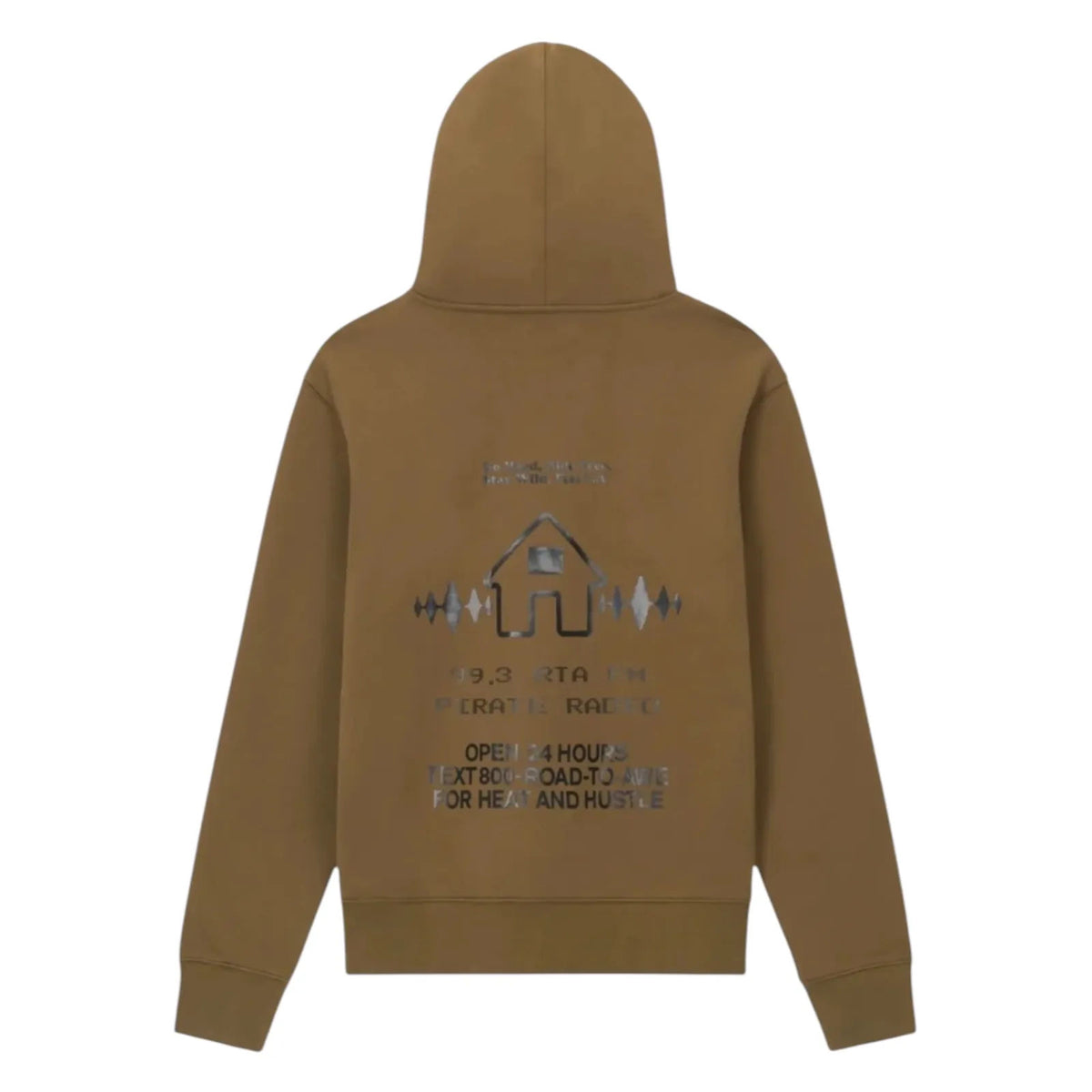 RTA Dion Radio House Hoodie (Brown)