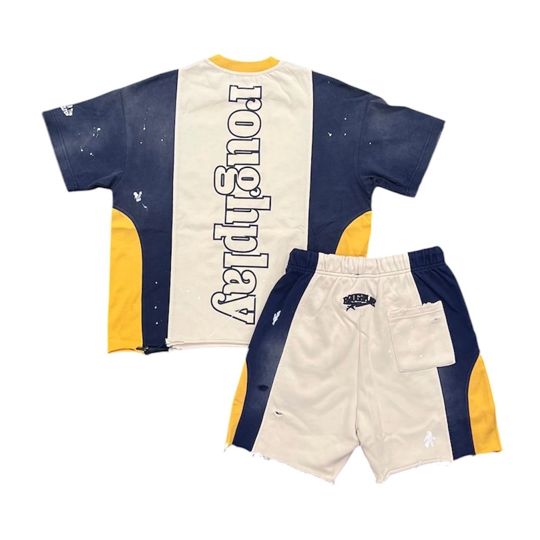 Roughplay Short Set (Tan/Gold)