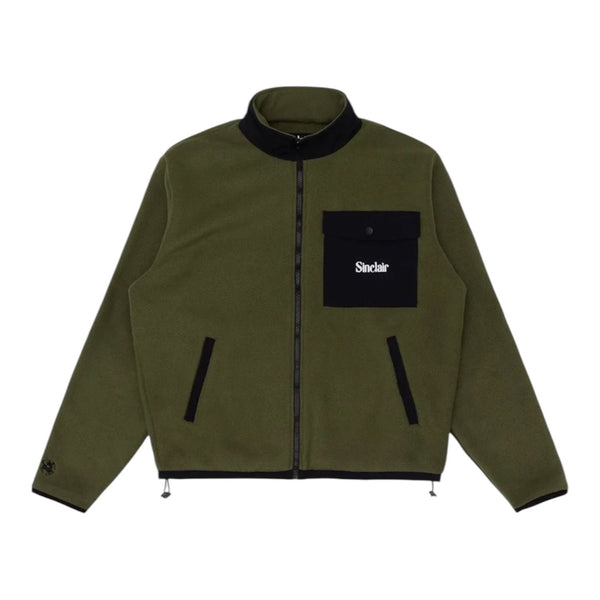 Sinclair Cargo Pocket Fleece (Olive)