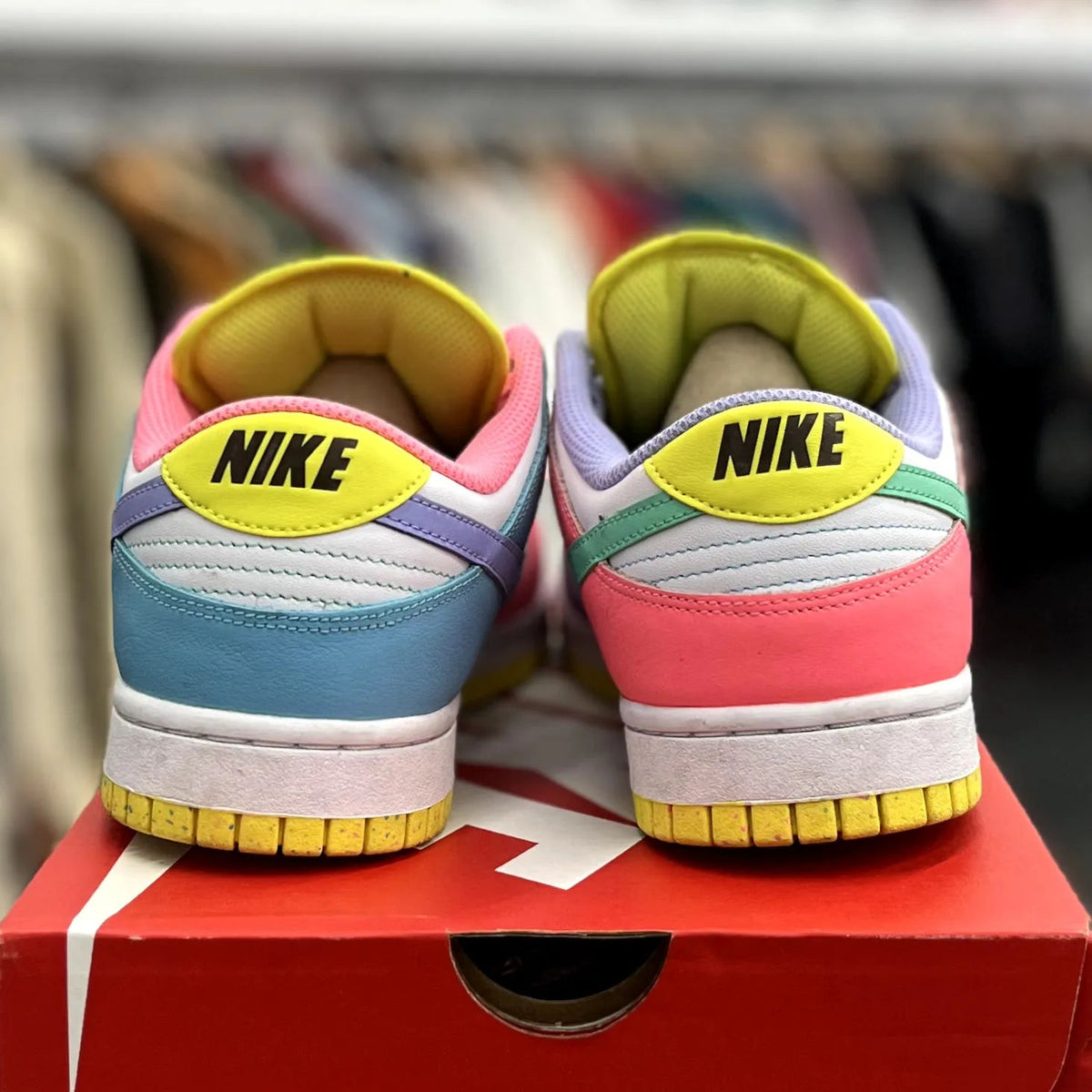 Nike Dunk Low SE Easter Candy (Women's) - Preowned