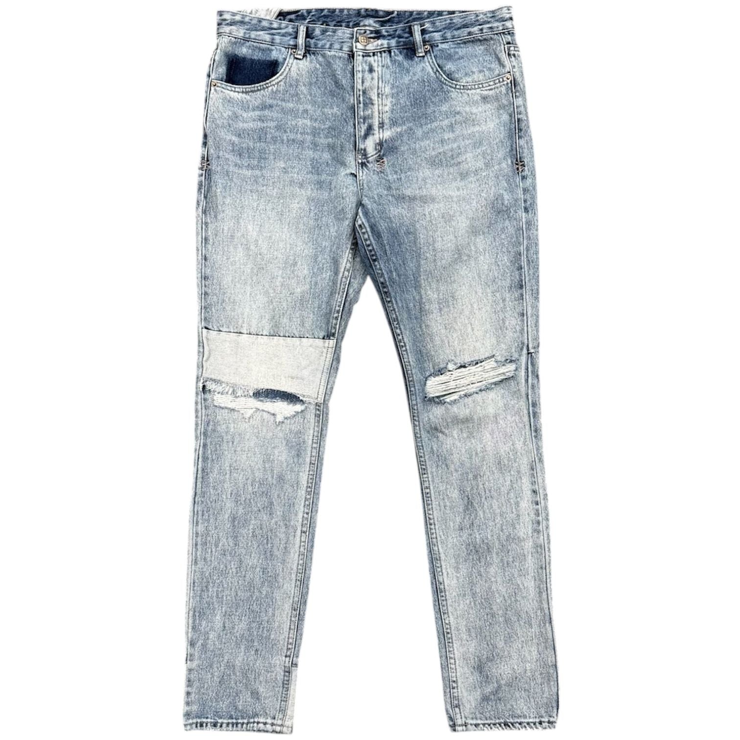 Ksubi Chitch Retrograde Trashed Jeans (Light Wash) - Preowned