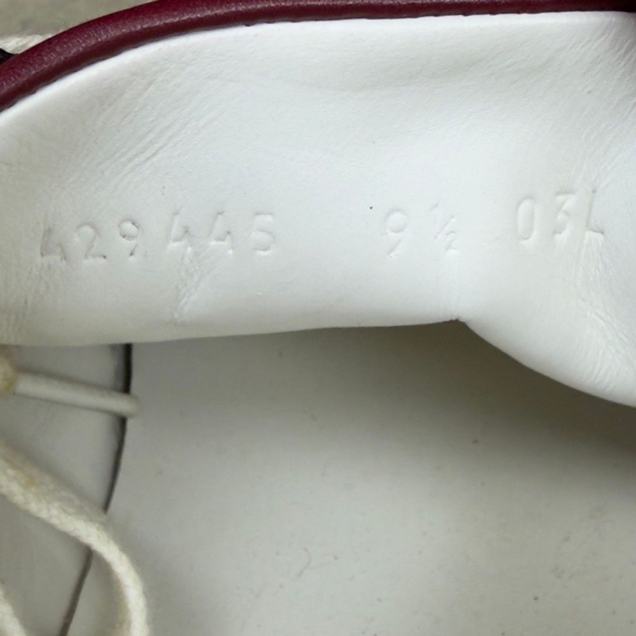 Gucci Ace GG Supreme Red - Preowned