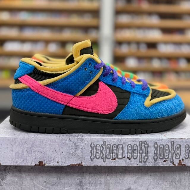 Nike Dunk Low Cactus Plant Flea Market Swamp Sponge Photo Blue - Preowned