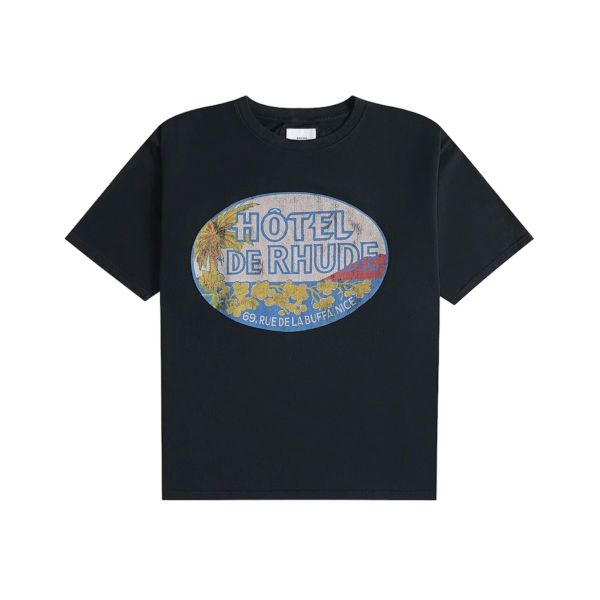 Rhude Dimora Tee (Vintage Black)