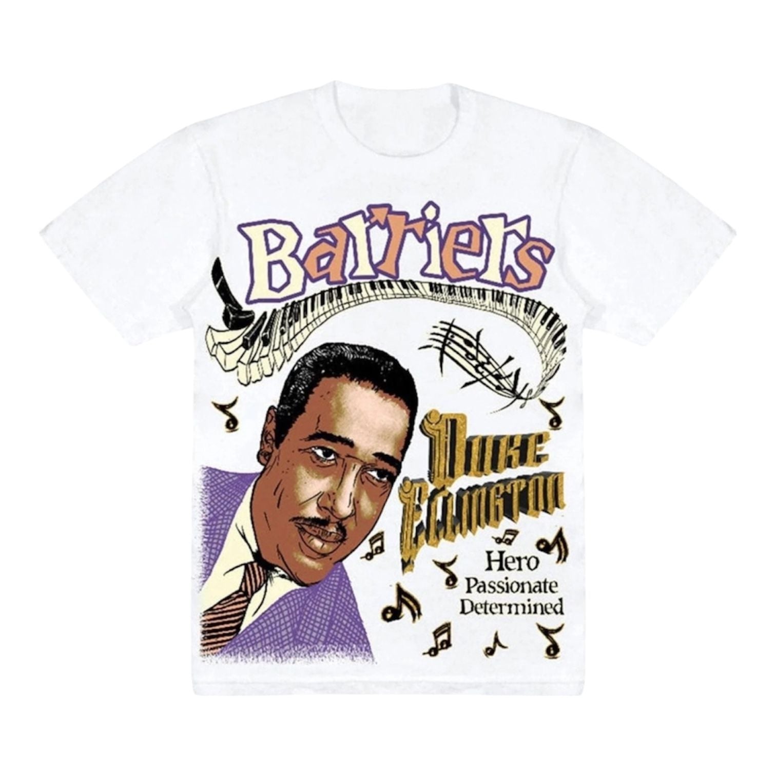 Barriers "Duke Ellington" Tee (White)