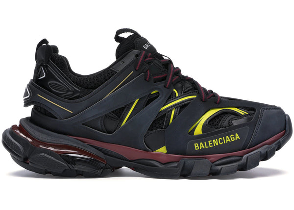 Balenciaga Track Trainers Black Bordeaux - Preowned