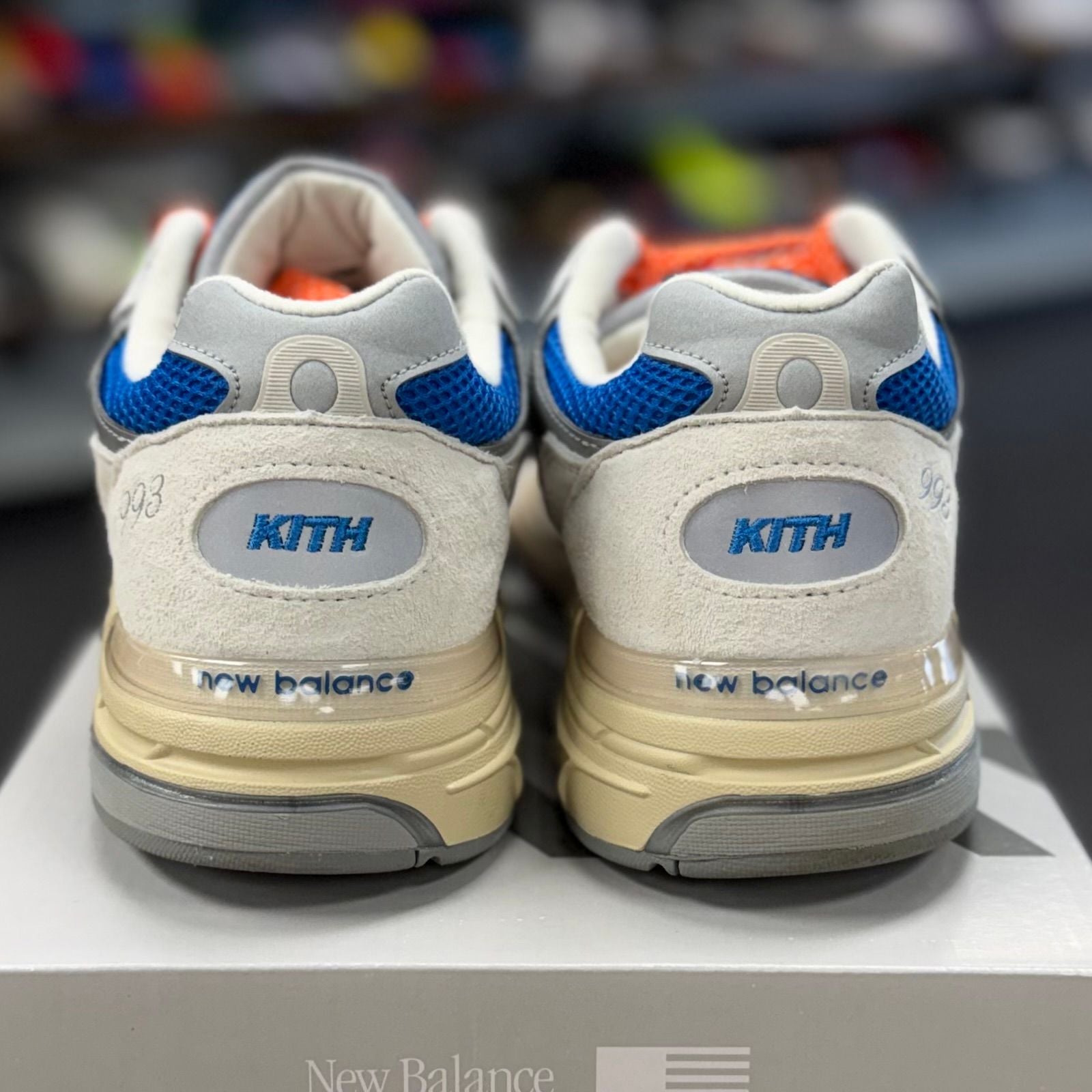 New Balance 993 MiUSA Kith Madison Square Garden Ancient Scroll - Preowned