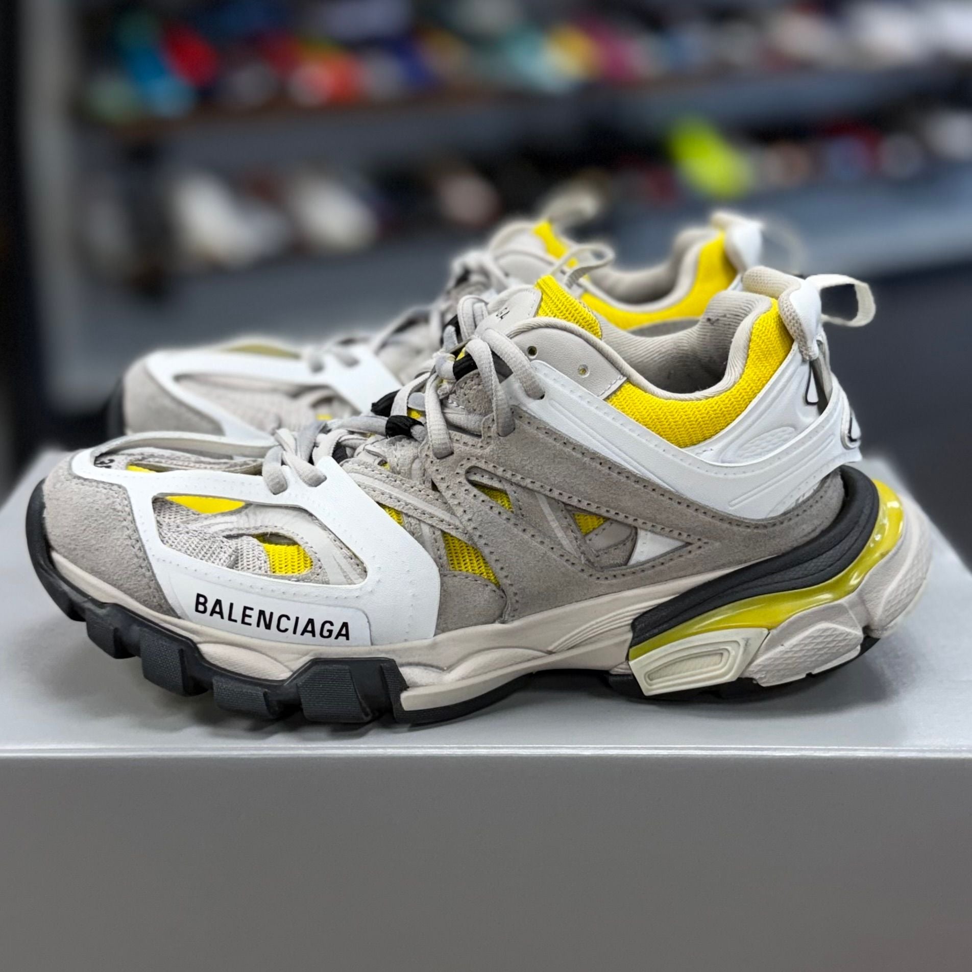 Balenciaga Track Multicolor Yellow - Preowned