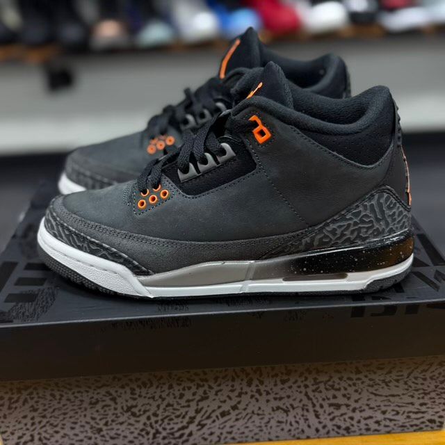 Jordan 3 Retro Fear Pack (2023) (GS) - Preowned