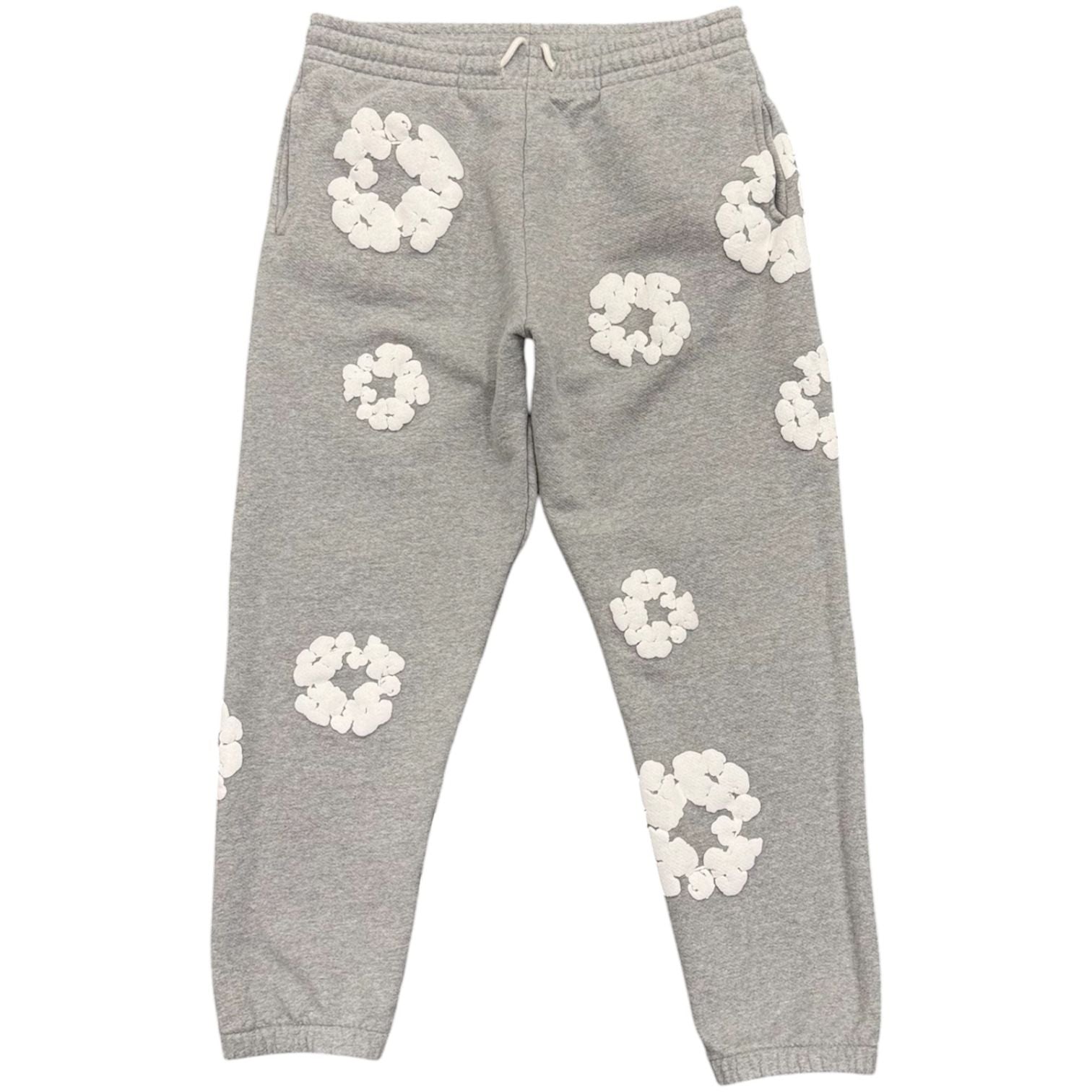 Denim Tears Cotton Wreath Sweatpants (Grey) - Preowned