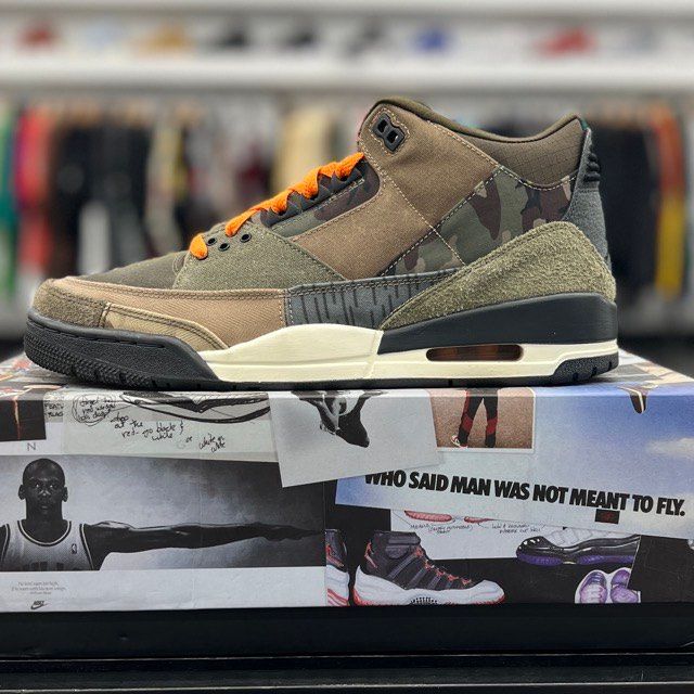 Jordan 3 Retro Patchwork Camo - Preowned