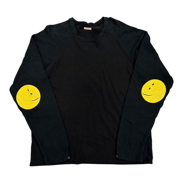 Kapital Gauze Chef Long Sleeve Tee (Black)