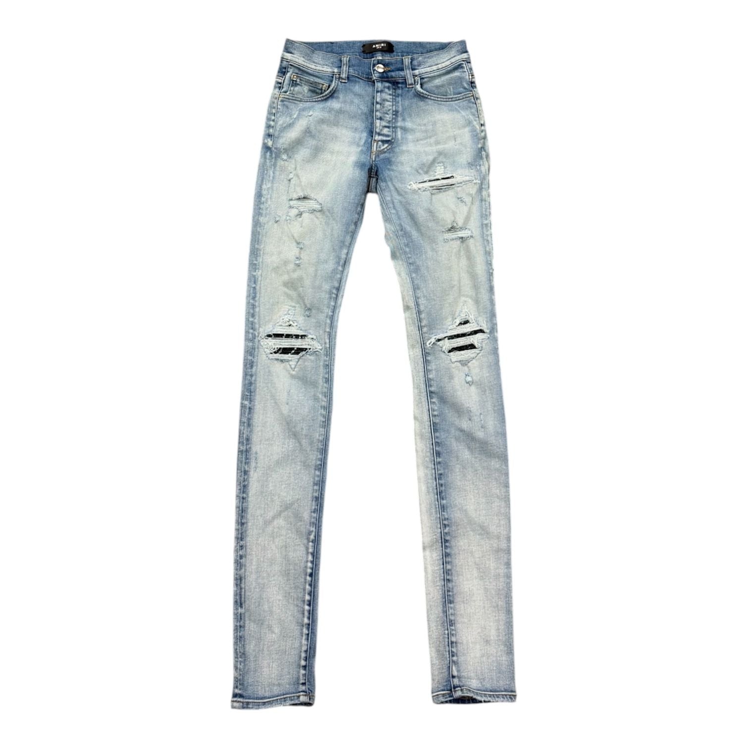 Amiri MX1 Green Paisley Clay Indigo - Preowned