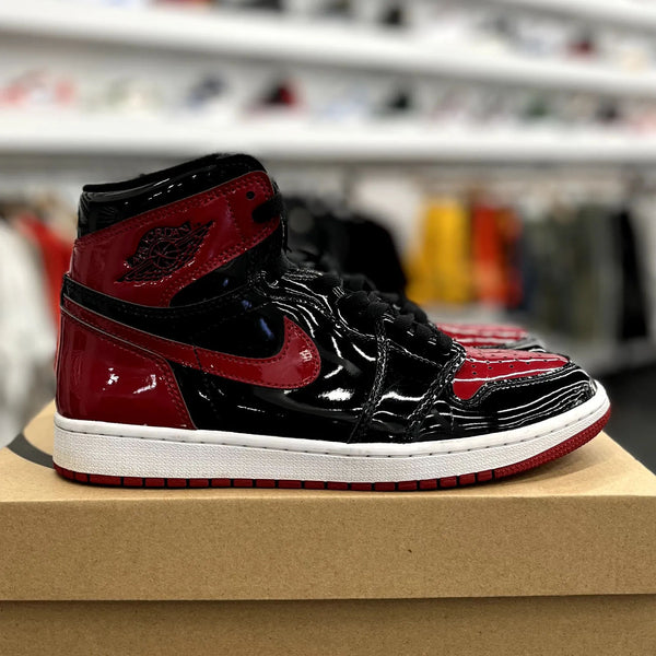 Jordan 1 Retro High OG Patent Bred - Preowned