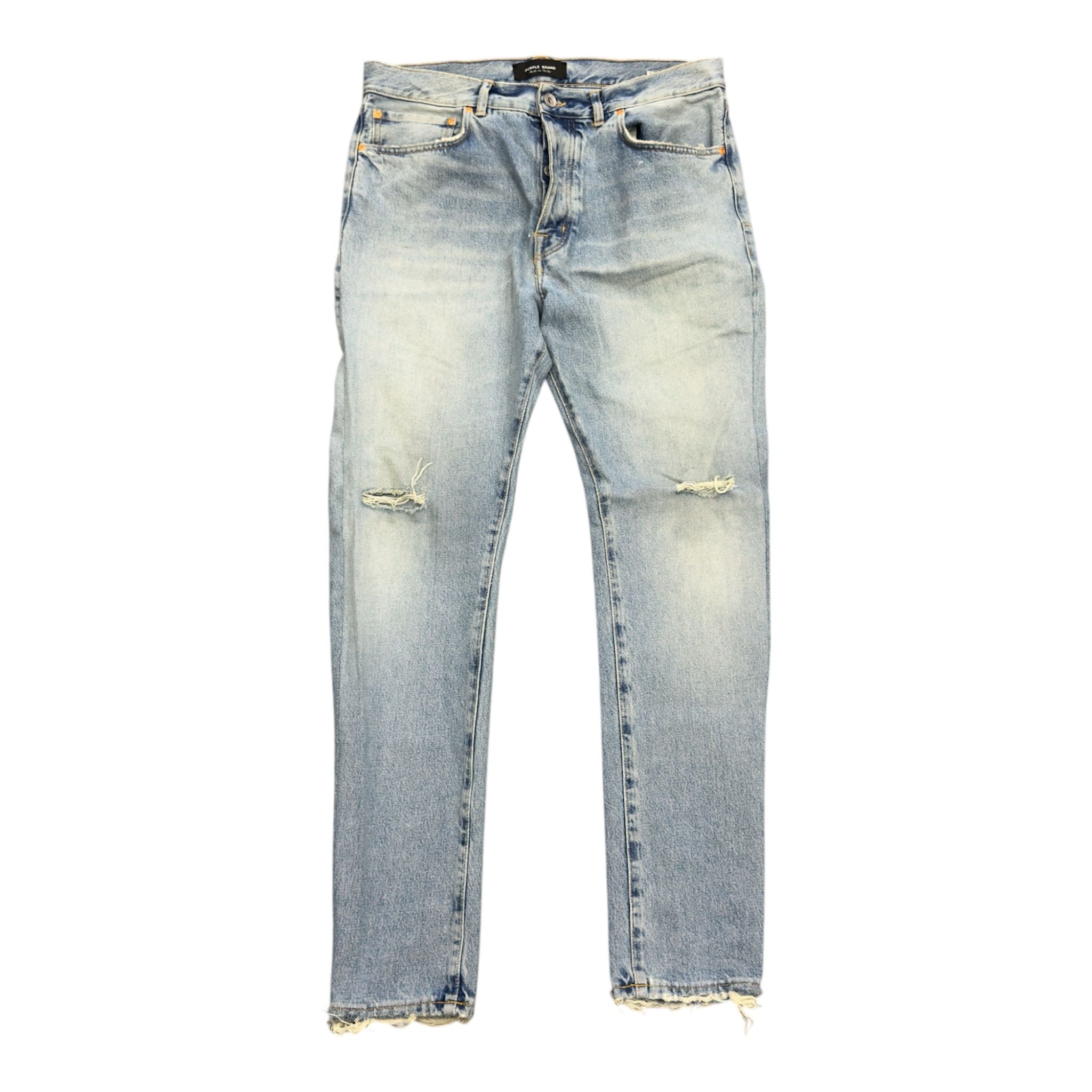 Purple Blue Indigo Denim  - Preowned