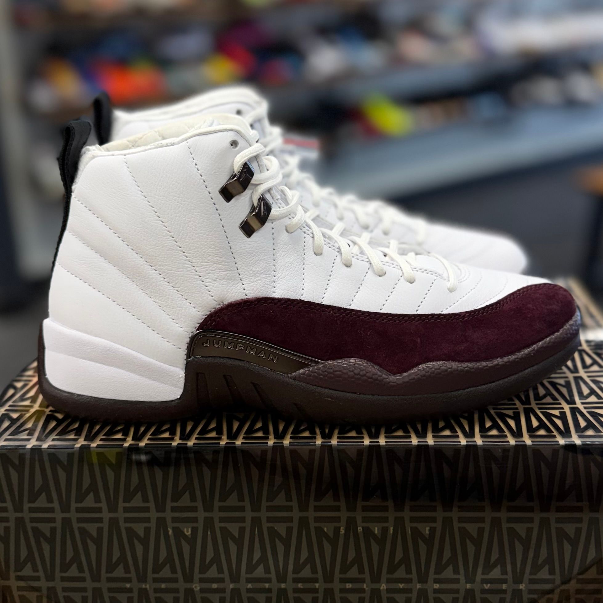 BRAND NEW STEAL - Jordan 12 Retro SP A Ma Maniére White (Women's)