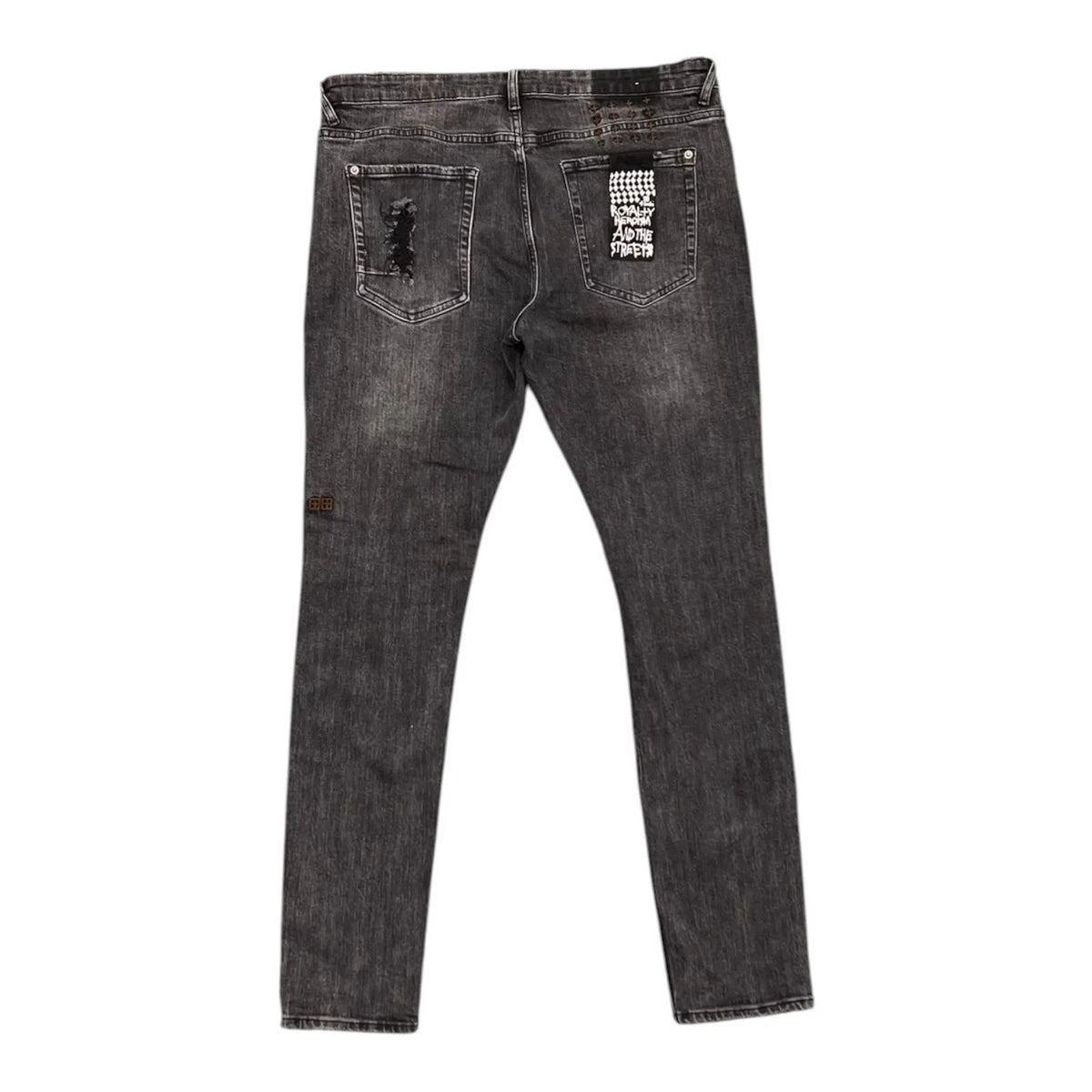 Ksubi Van Winkle Spray Out Orange Jean (Black Wash) - Preowned