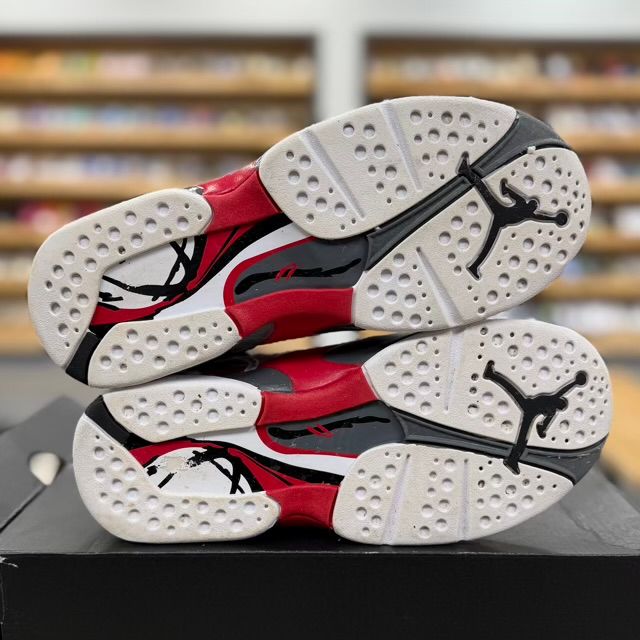 Jordan 8 Retro White True Red (2025) (GS) - Preowned