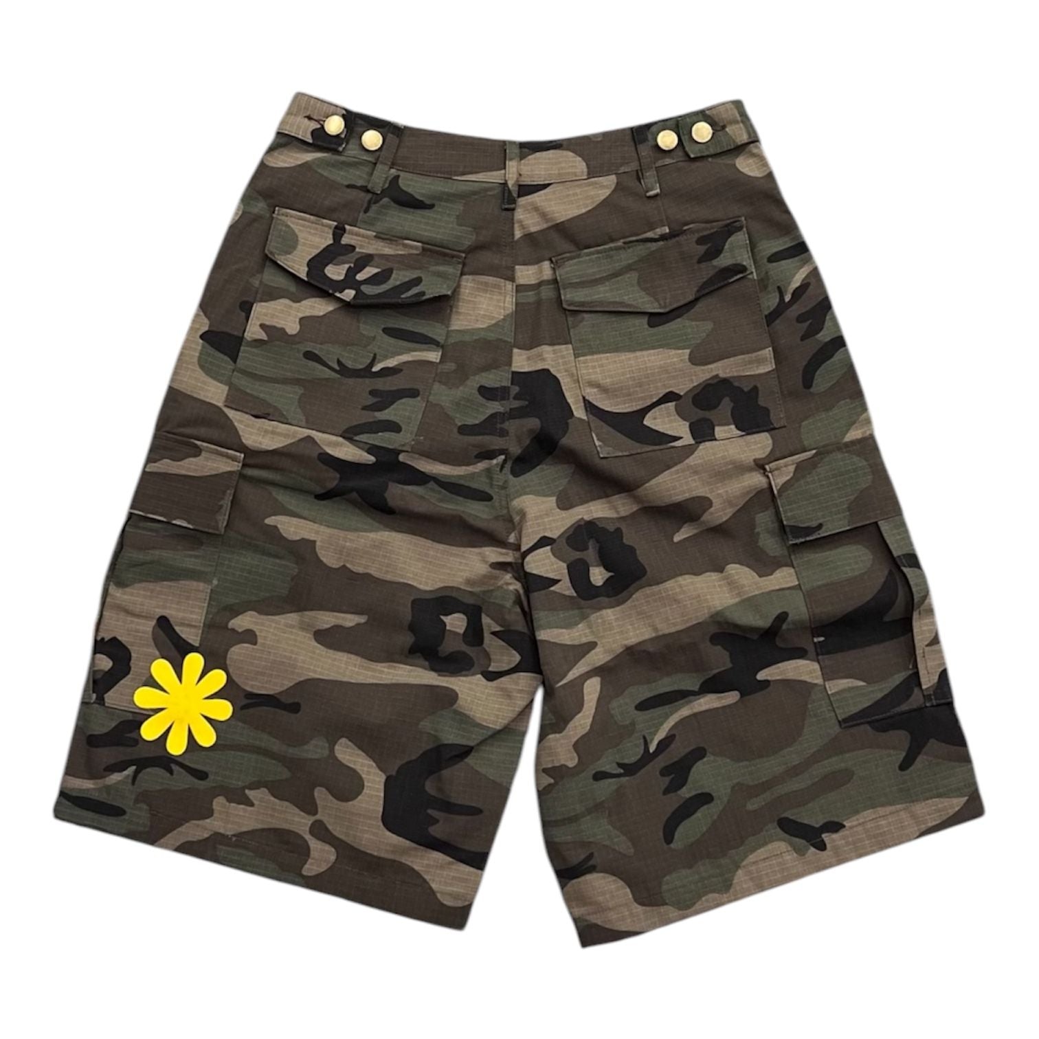 Carpe Vestem Ripstop Camo Shorts (Green)