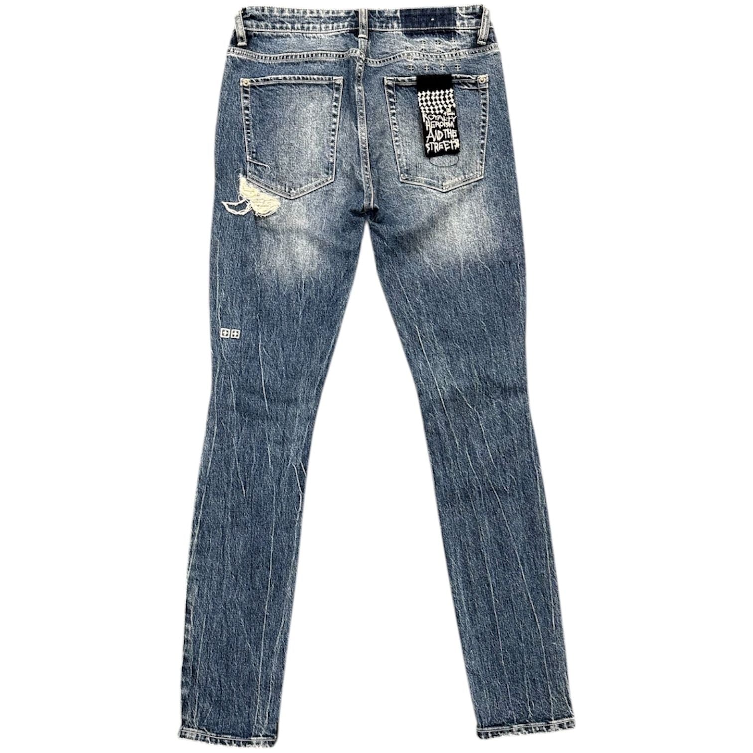 Ksubi Van Winkle Boneyard Rage Jean (Medium Wash) - Preowned