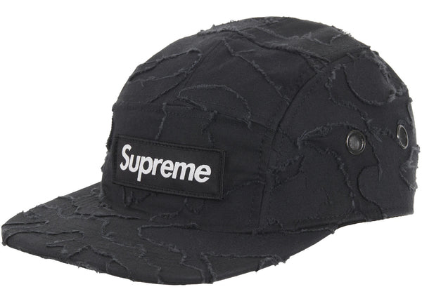 Supreme Layered Camo Camp Cap Black