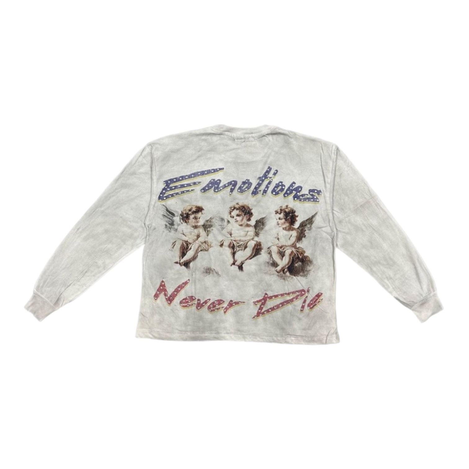 Mixed Emotion Triplets LS Tee (Cream)