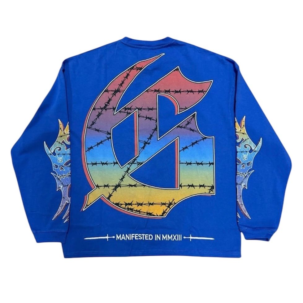 Godspeed Ollie L/S Tee (Blue) - Preowned