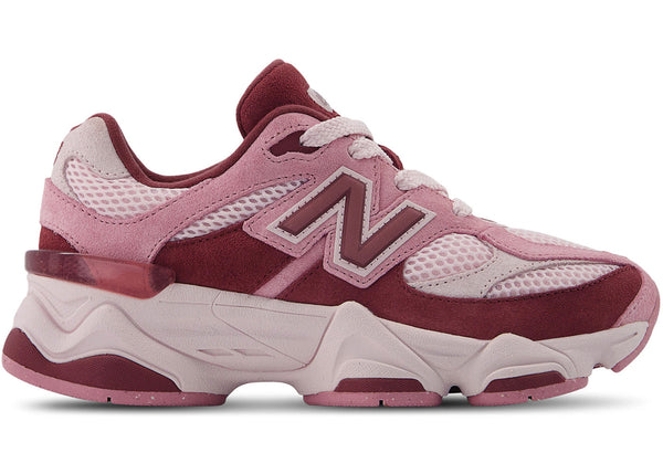 New Balance 9060 Pink Granite Washed Burgundy (PS)