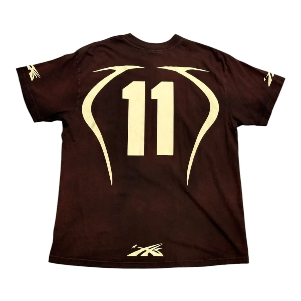 Hellstar Warm Up T-shirt Brown - Preowned