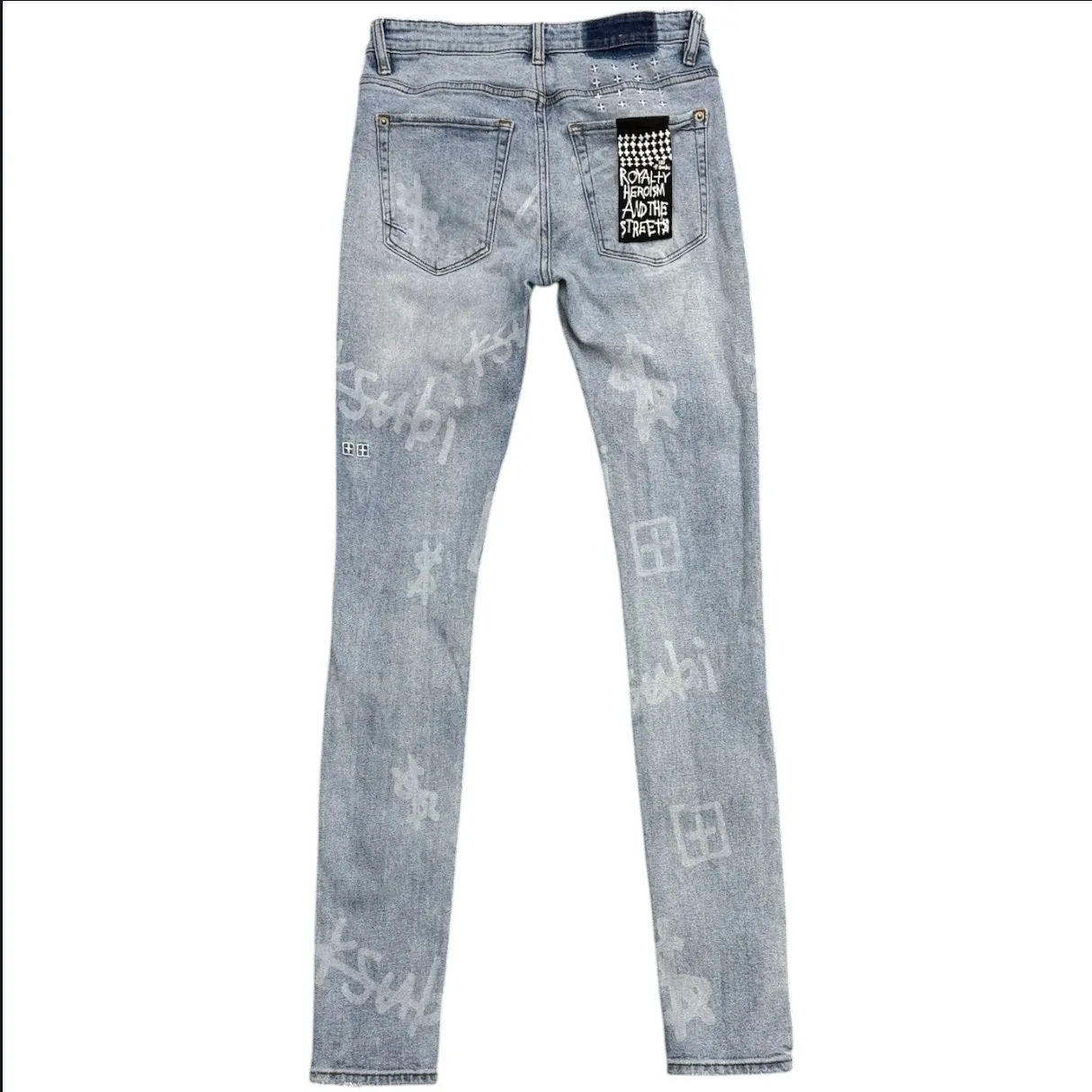 Ksubi Van Winkle Kash Box Jean (Light Wash) - Preowned