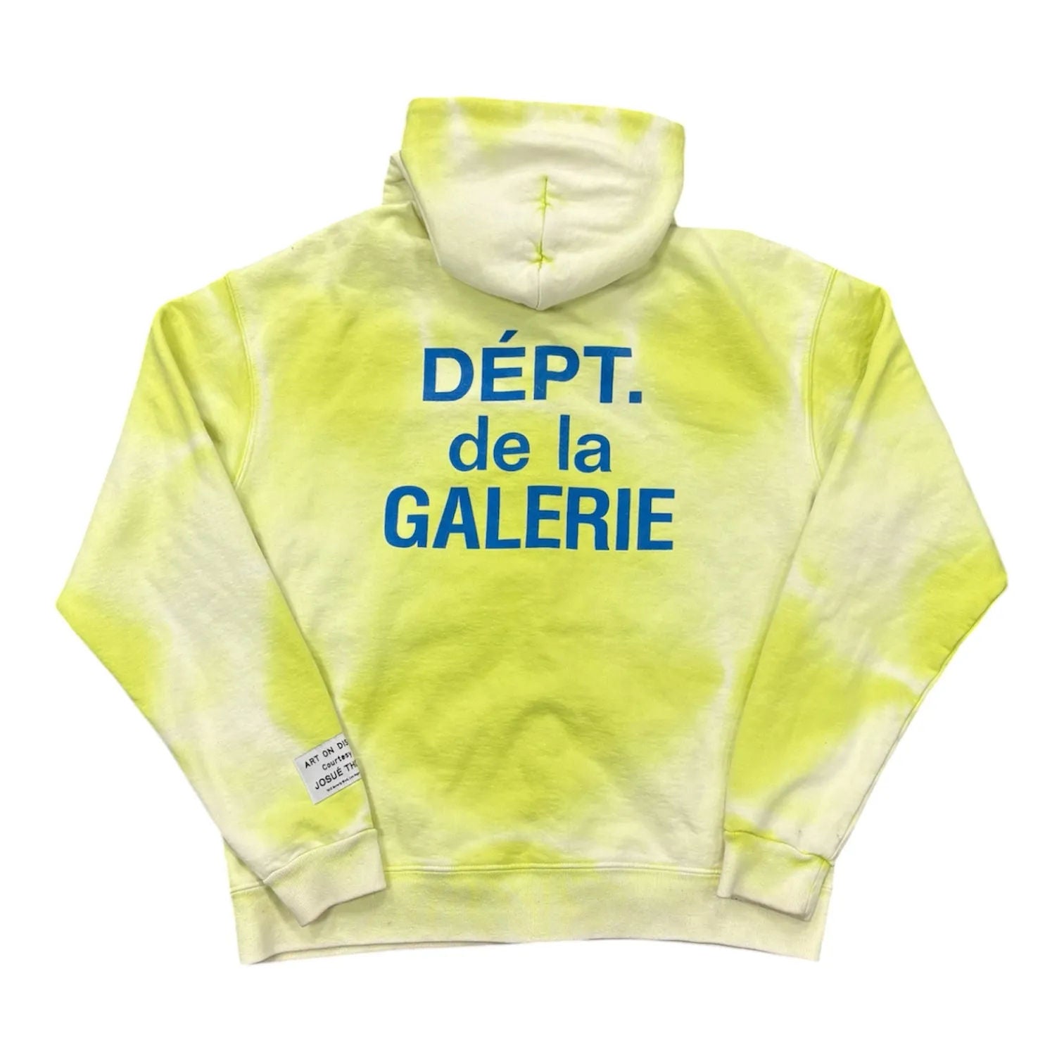 Gallery Dept. French Zip Hoodie Lime Green - Preowned