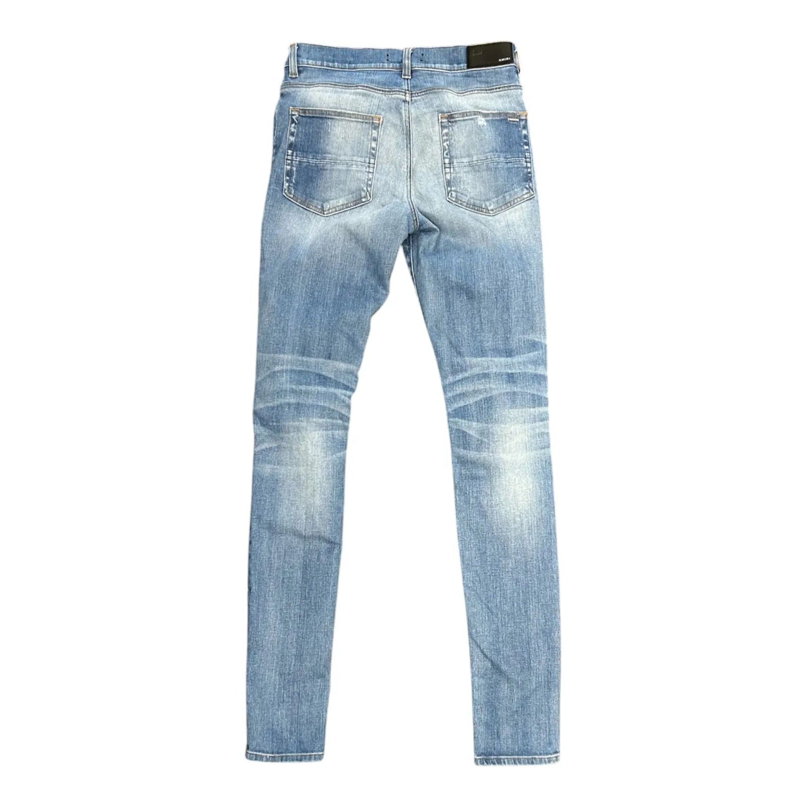 Amiri Mx1 Yellow Patch (Indigo) - Preowned