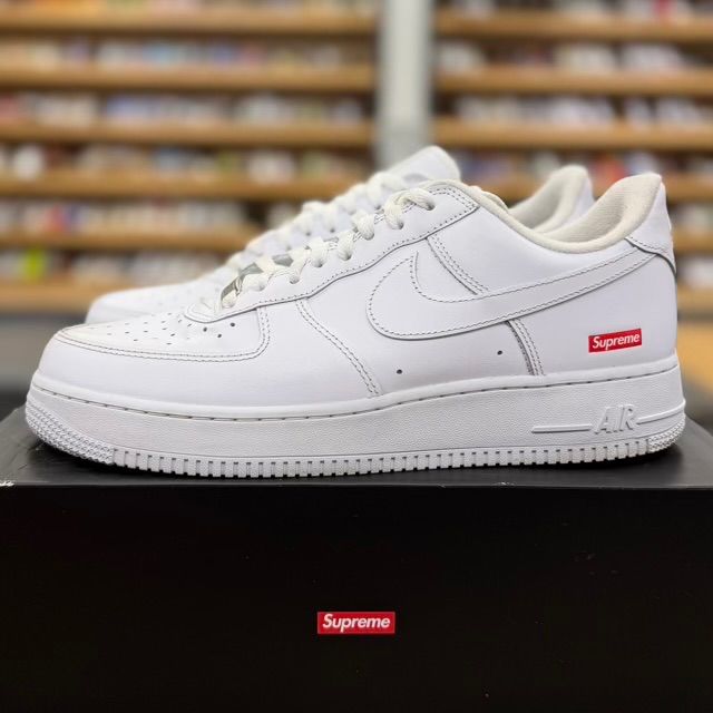 Nike Air Force 1 Low Supreme White - Preowned