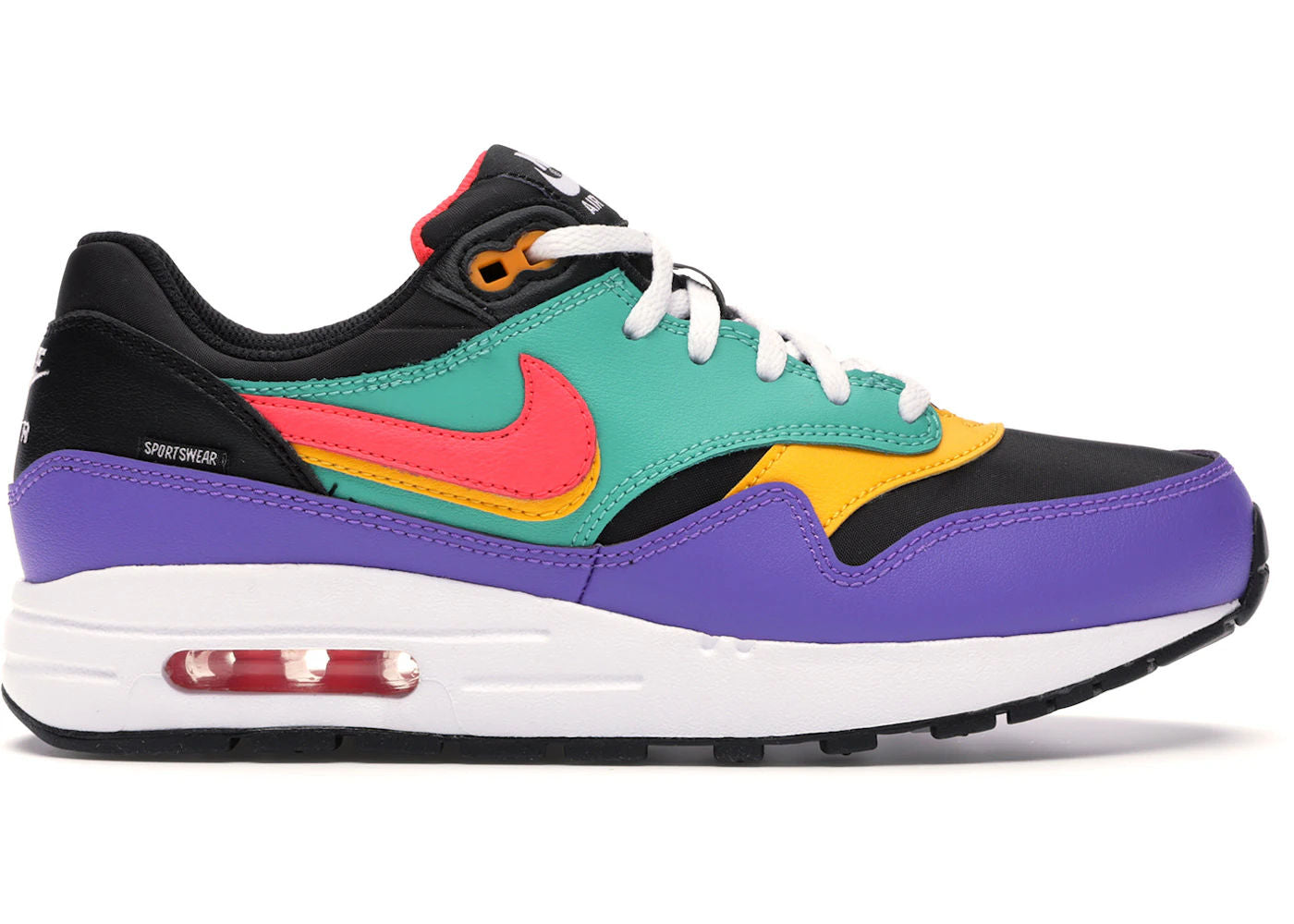 Nike Air Max 1 Game Change Black Kinetic Green (GS)