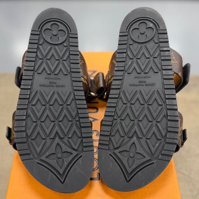Louis Vuitton Monogram Bom Dia Mule Sandals - Preowned