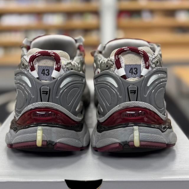 Balenciaga Runner Burgundy Grey - Preowned