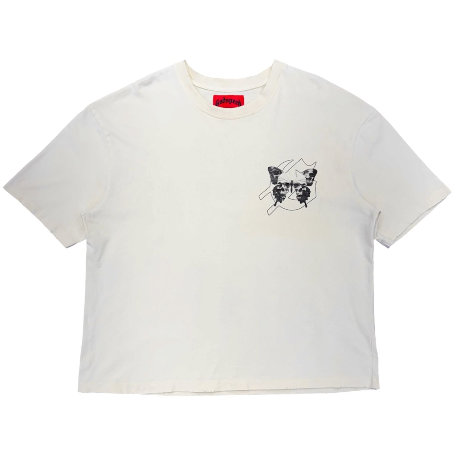 Godspeed Butterfly Effect Tee (Cream) - Preowned