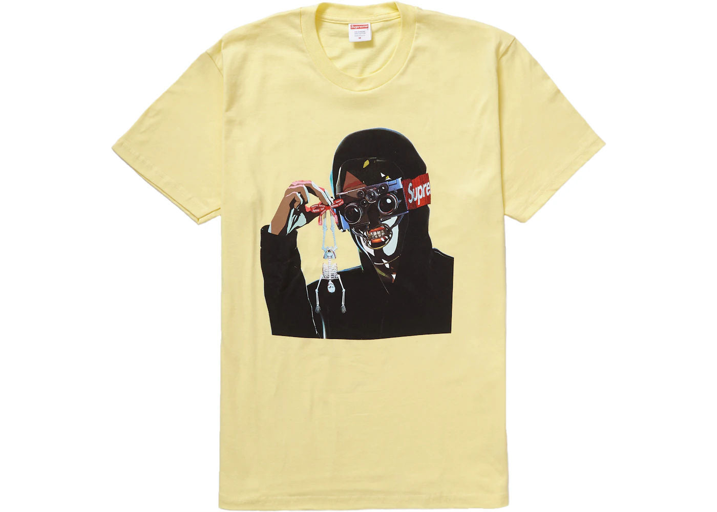 Supreme Creeper Tee Pale Yellow - Preowned