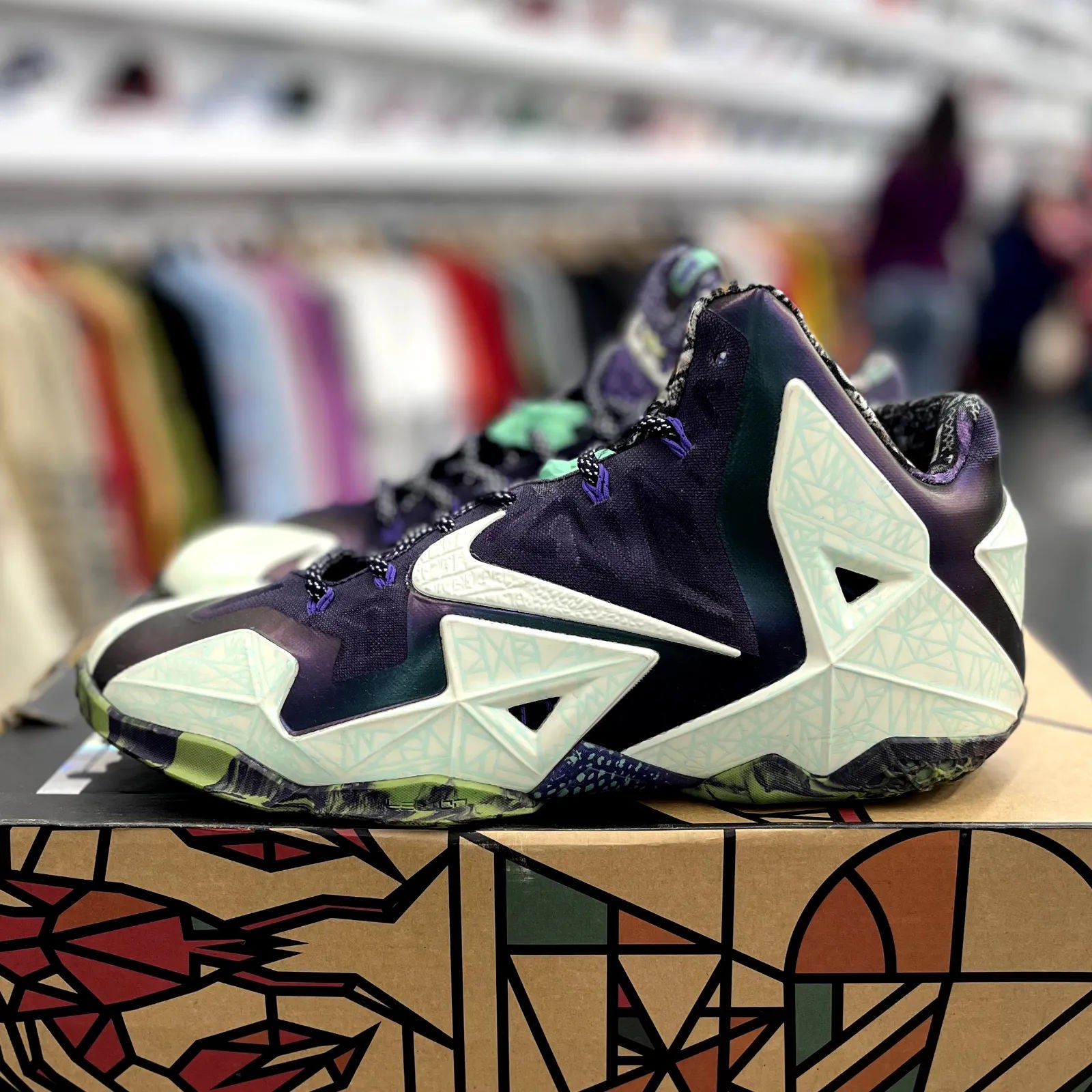 Nike LeBron 11 NOLA Gumbo League Gator King - Preowned