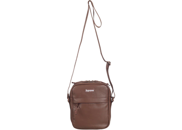 Leather Shoulder Bag Brown