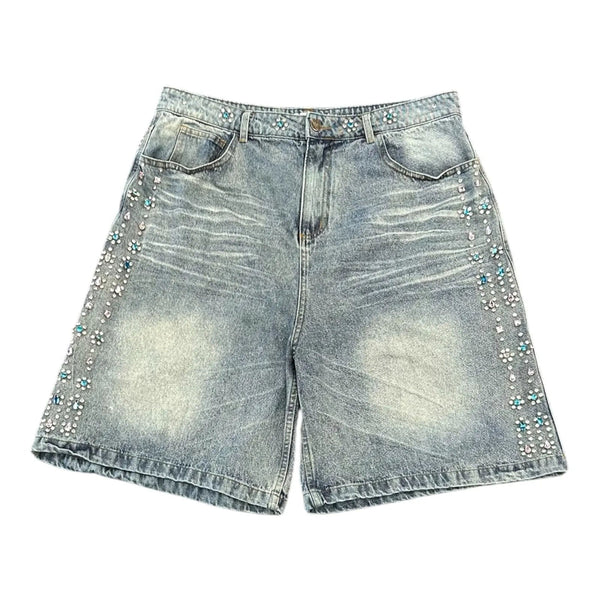 Vale Rhinestone Jort (Blue) - Preowned