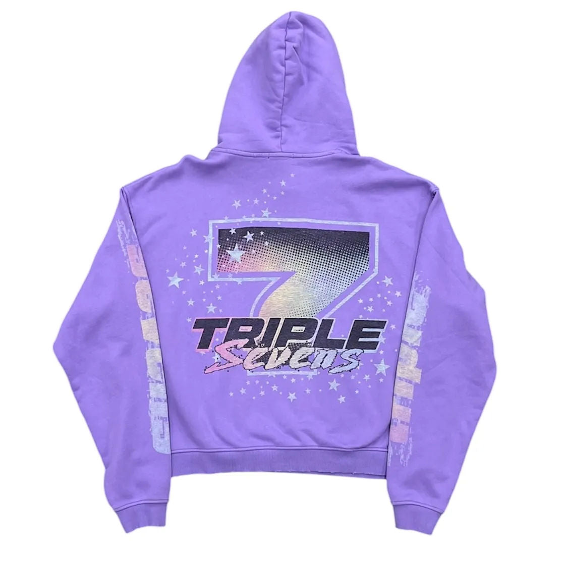 Triple Sevens Surf Bear Hoodie (Purple)