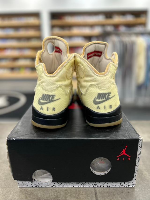 Jordan 5 Retro Off-White Sail - Preowned