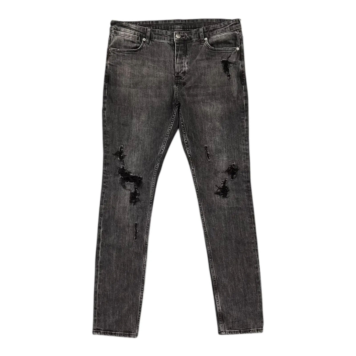 Ksubi Van Winkle Spray Out Orange Jean (Black Wash) - Preowned