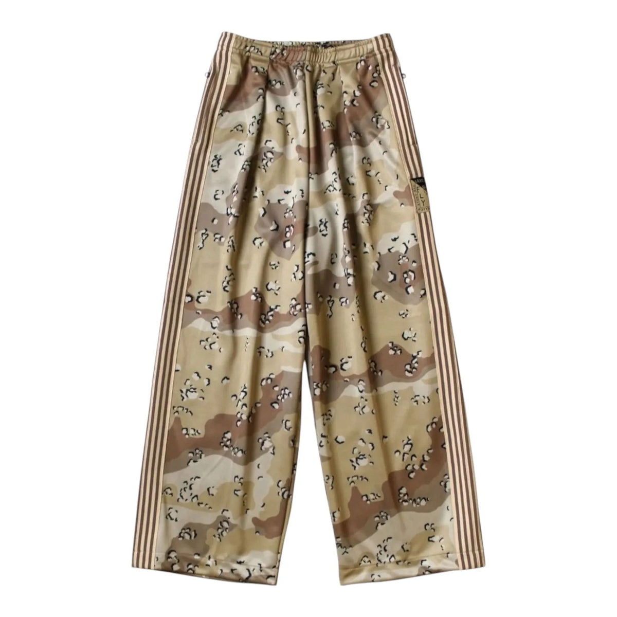 Kapital Smooth Jersey Chocolate Chip Camo Baggy Track Pants - Preowned