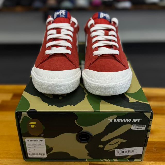 A Bathing Ape Mad Sta Red - Preowned